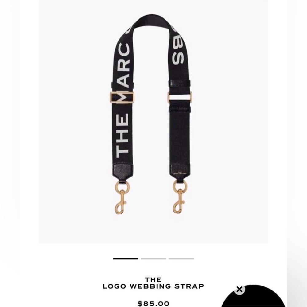 Logo webbing strap Marc Jacobs
